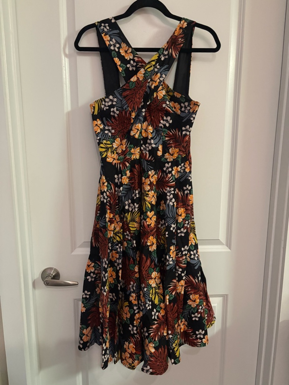 EUC REBEL LOVE/ELLE REBEL TIKI SWING DRESS - SM